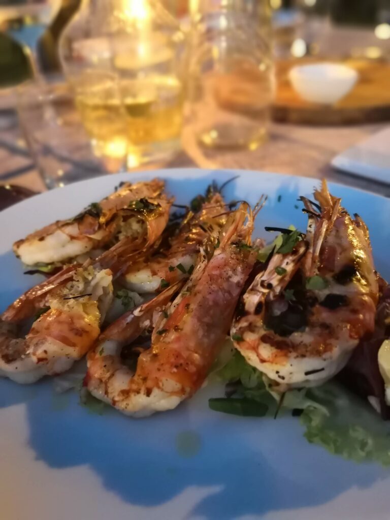 Al Convento Ristorante Krewetki królewskie