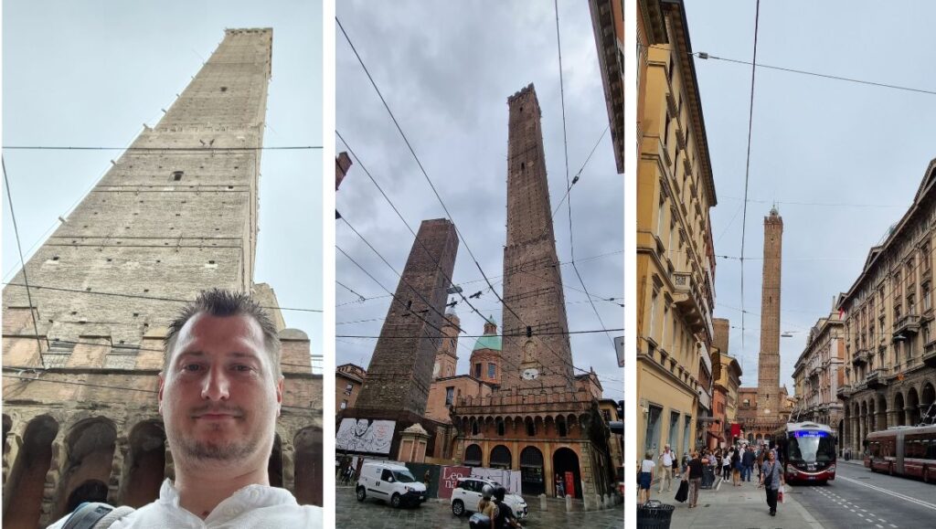 Wieża Asinelli w Bolonii