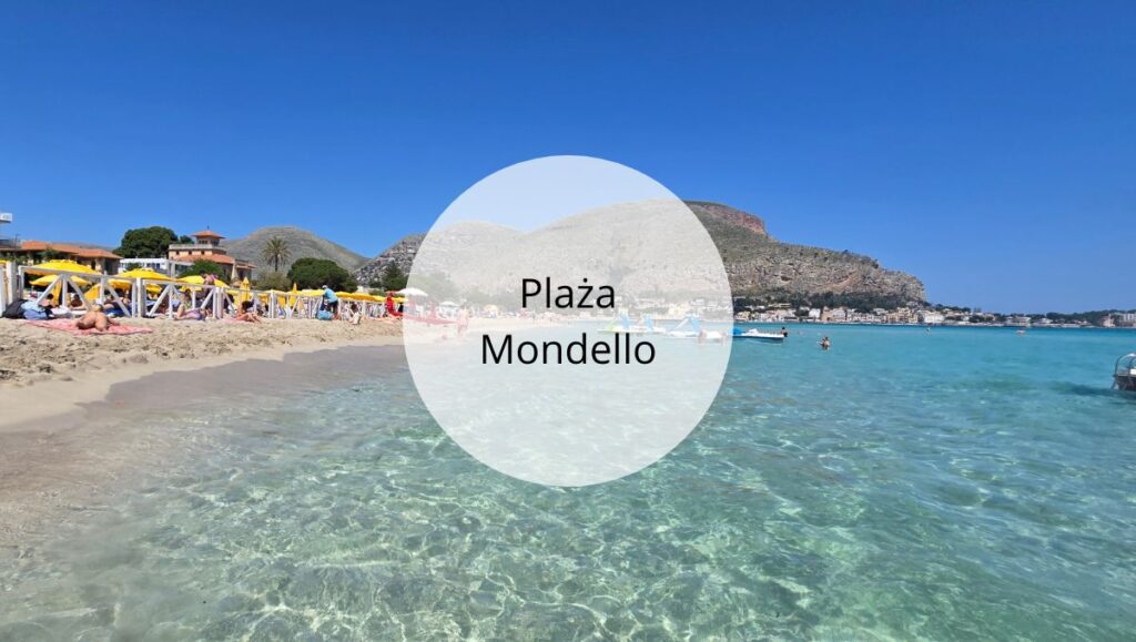 Plaża Mondello w Palermo