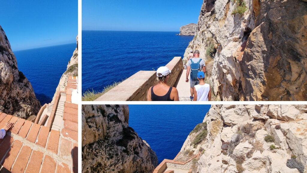 Schody do Grot Neptuna